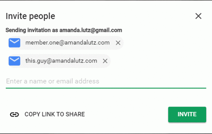 Google Hangouts Button