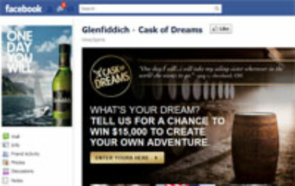 Glenfiddich Cask of Dreams Facebook App